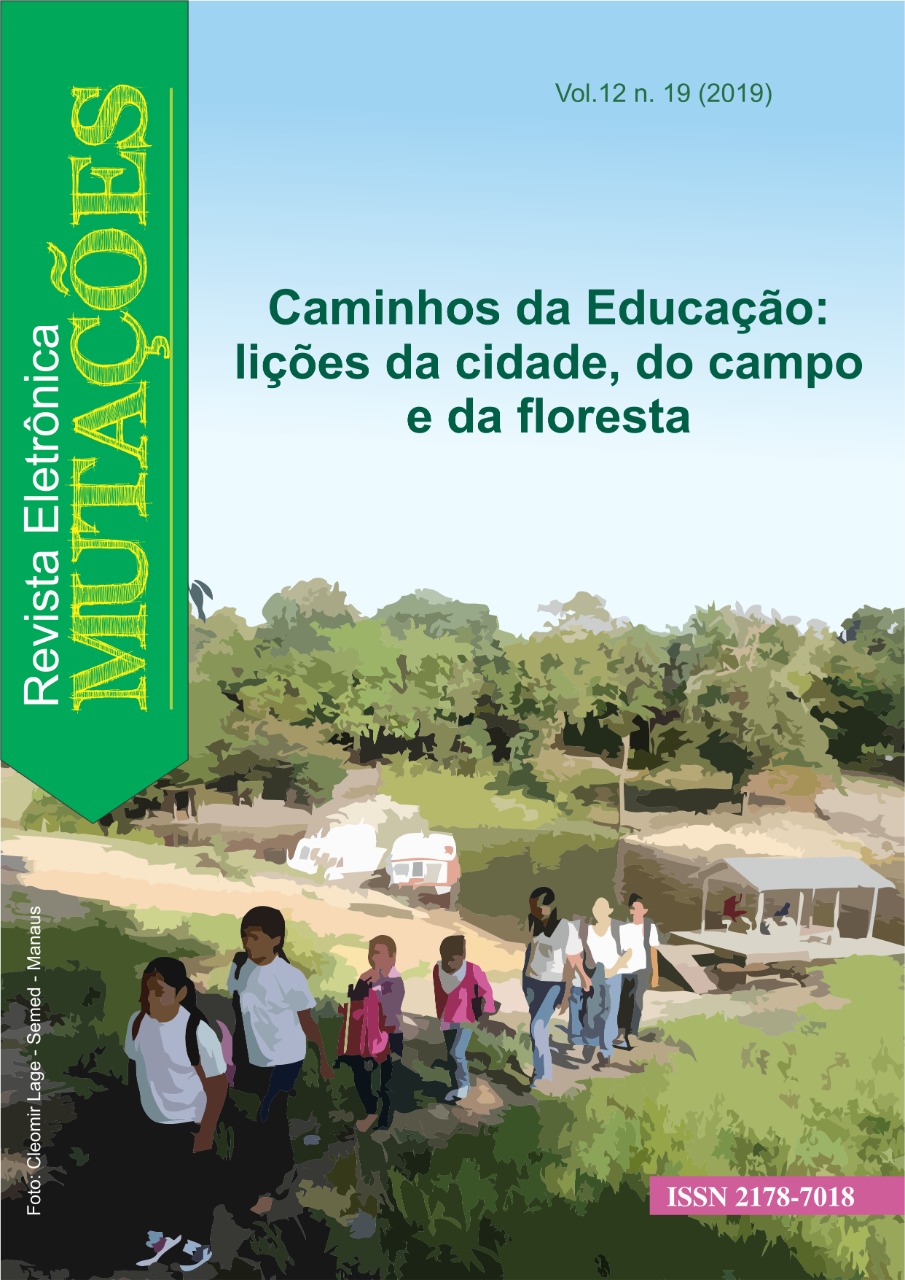 					View Vol. 12 No. 19 (2019): Caminhos da Educação: lições da cidade, do campo e da floresta
				