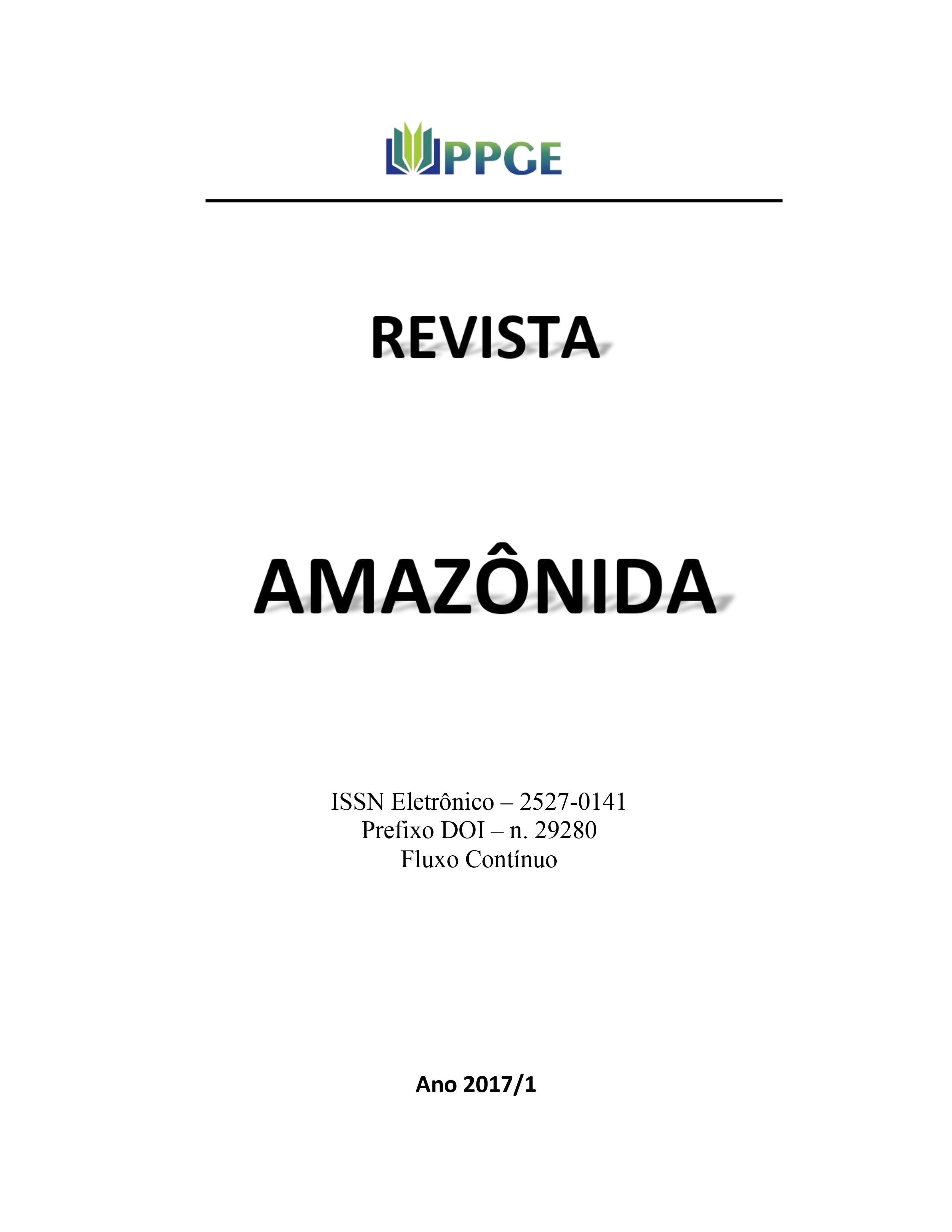 					Visualizar v. 2 n. 1 (2017): Revista Amazônida: Revista do Programa de Pós-Graduação em Educação da Universidade Federal do Amazonas
				